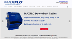 Desktop Screenshot of maxfloair.com